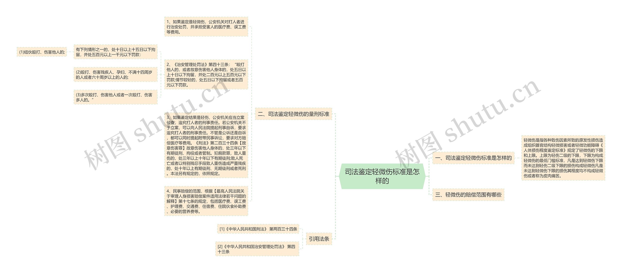 司法鉴定轻微伤标准是怎样的