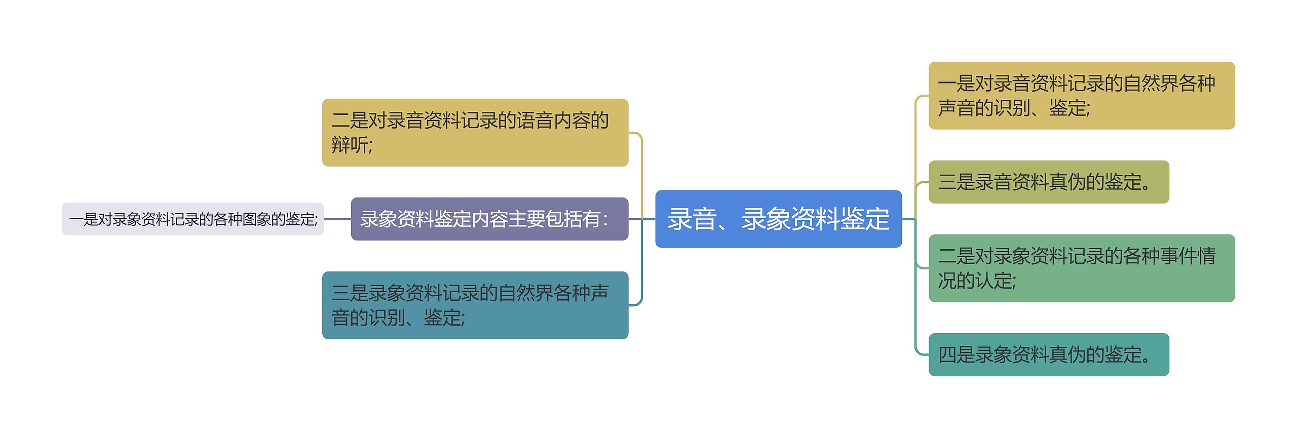 录音、录象资料鉴定