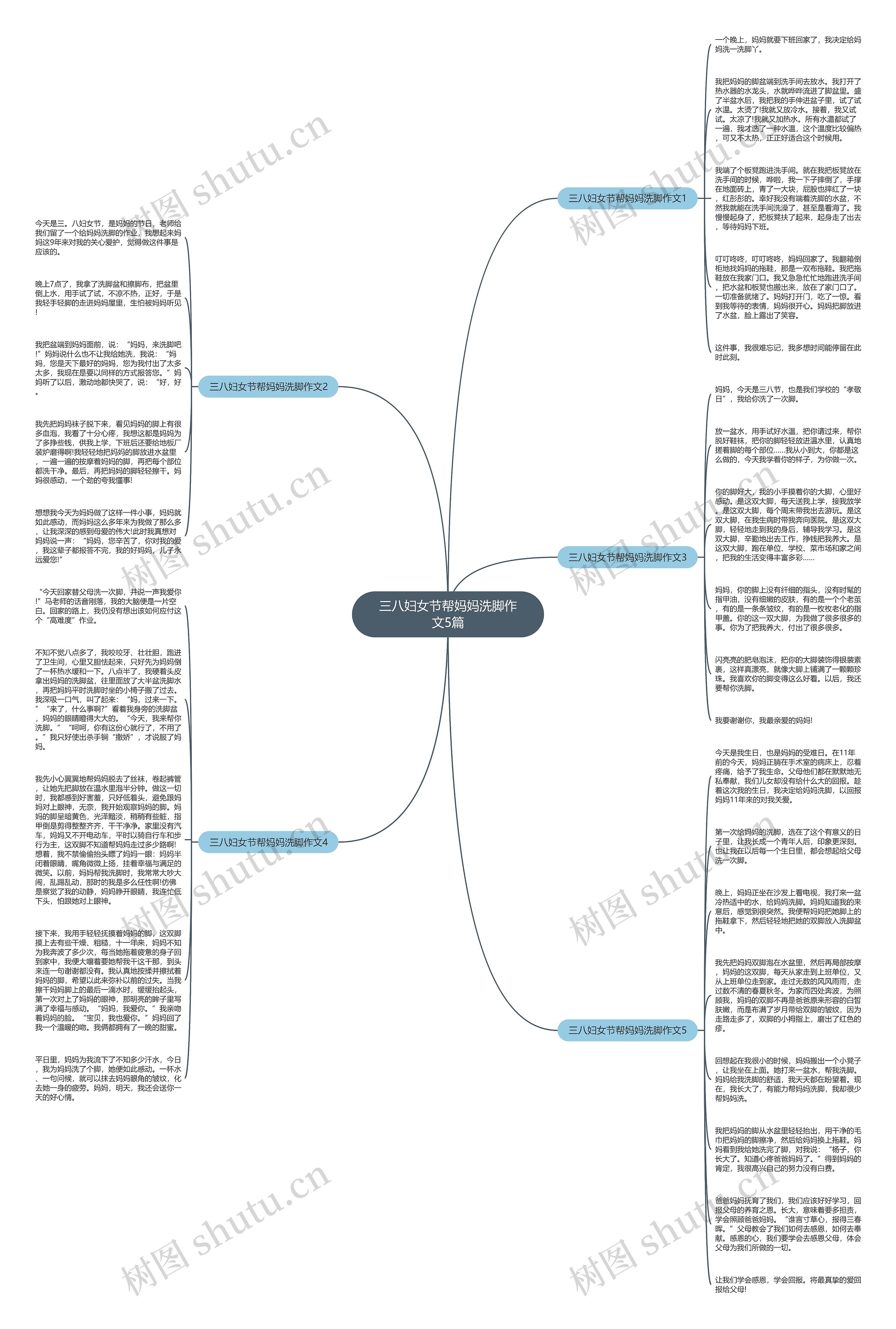 三八妇女节帮妈妈洗脚作文5篇