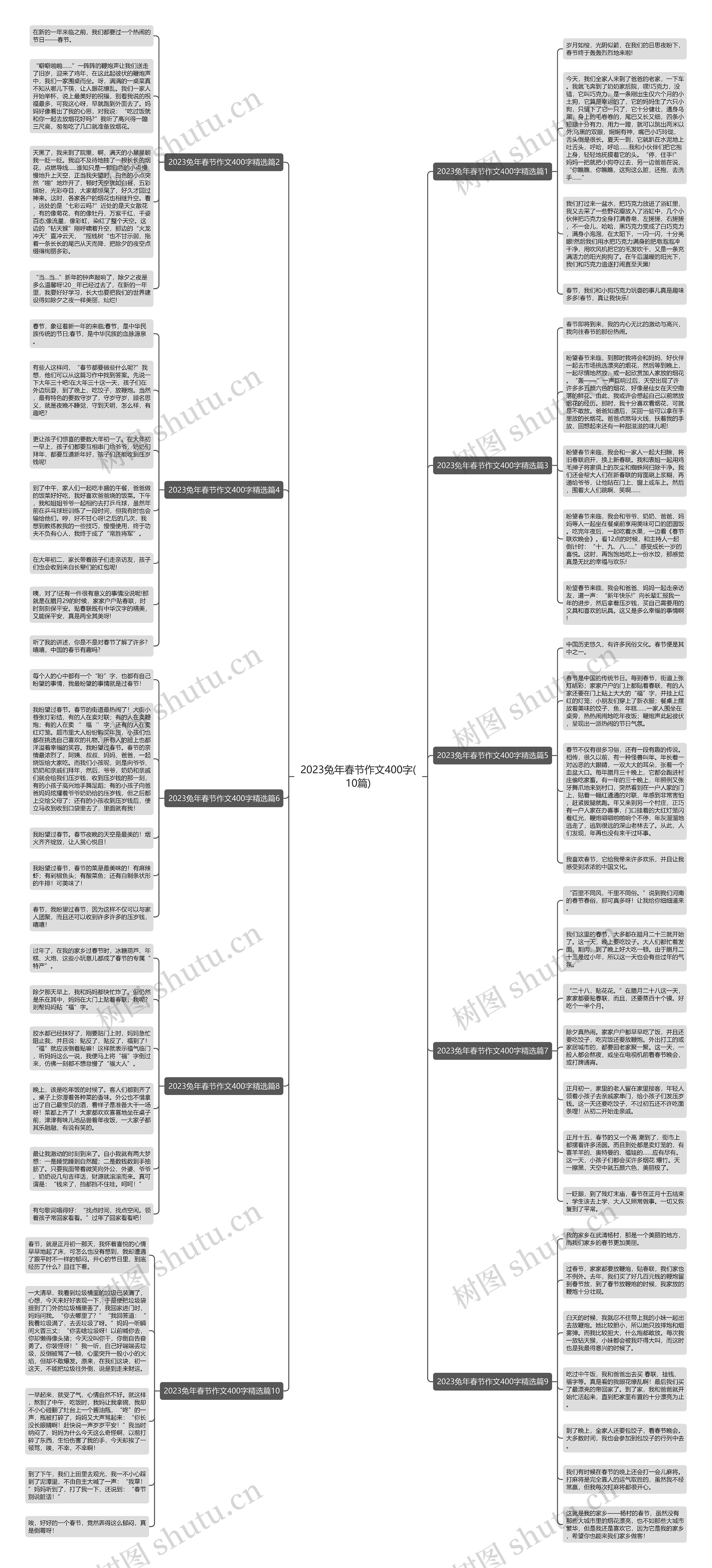 2023兔年春节作文400字(10篇)