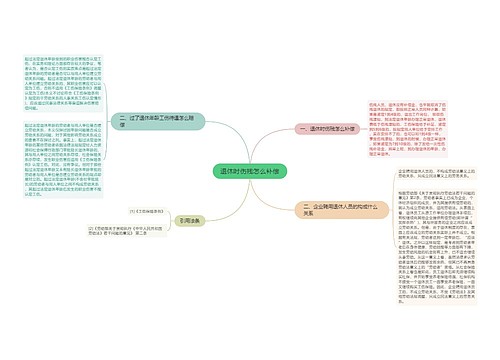 退休时伤残怎么补偿