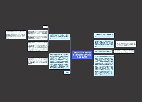 中国国际经济贸易仲裁委员会仲裁规则及适用指南释义：第20条