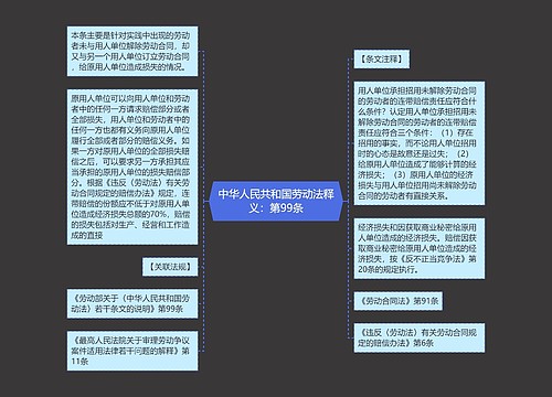 中华人民共和国劳动法释义：第99条