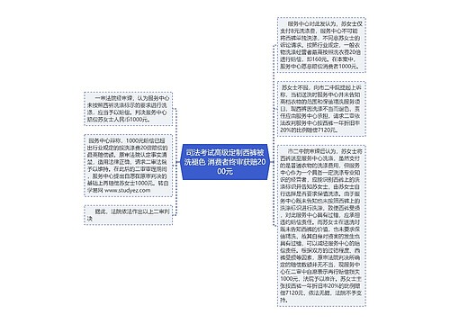 司法考试高级定制西裤被洗褪色 消费者终审获赔2000元