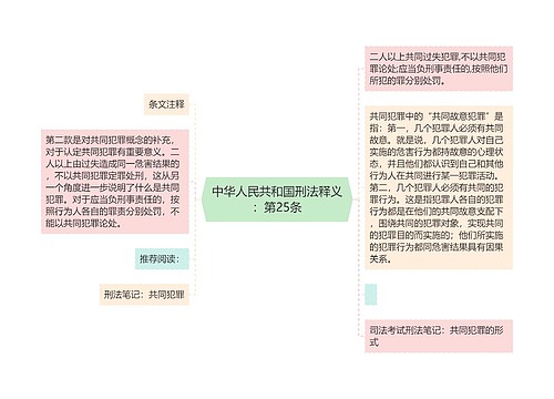 中华人民共和国刑法释义：第25条