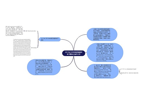 2017年12月英语四级翻译练习题库之淸华大学