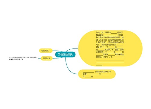 工伤保险回执