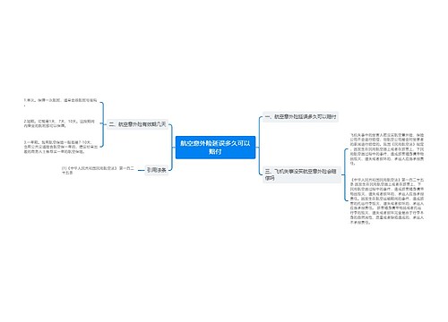 航空意外险延误多久可以赔付