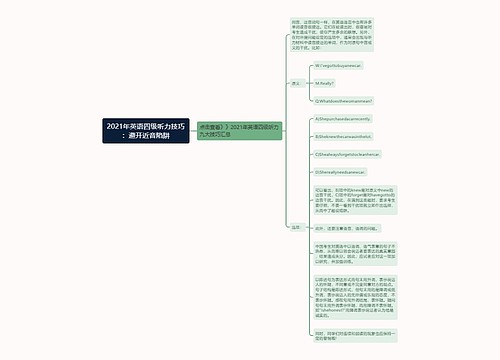 2021年英语四级听力技巧：避开近音陷阱