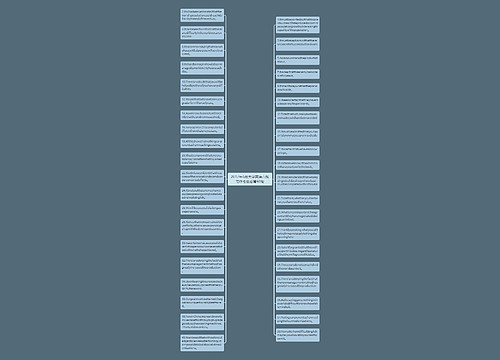 2017年6月大学英语六级写作考前必背40句