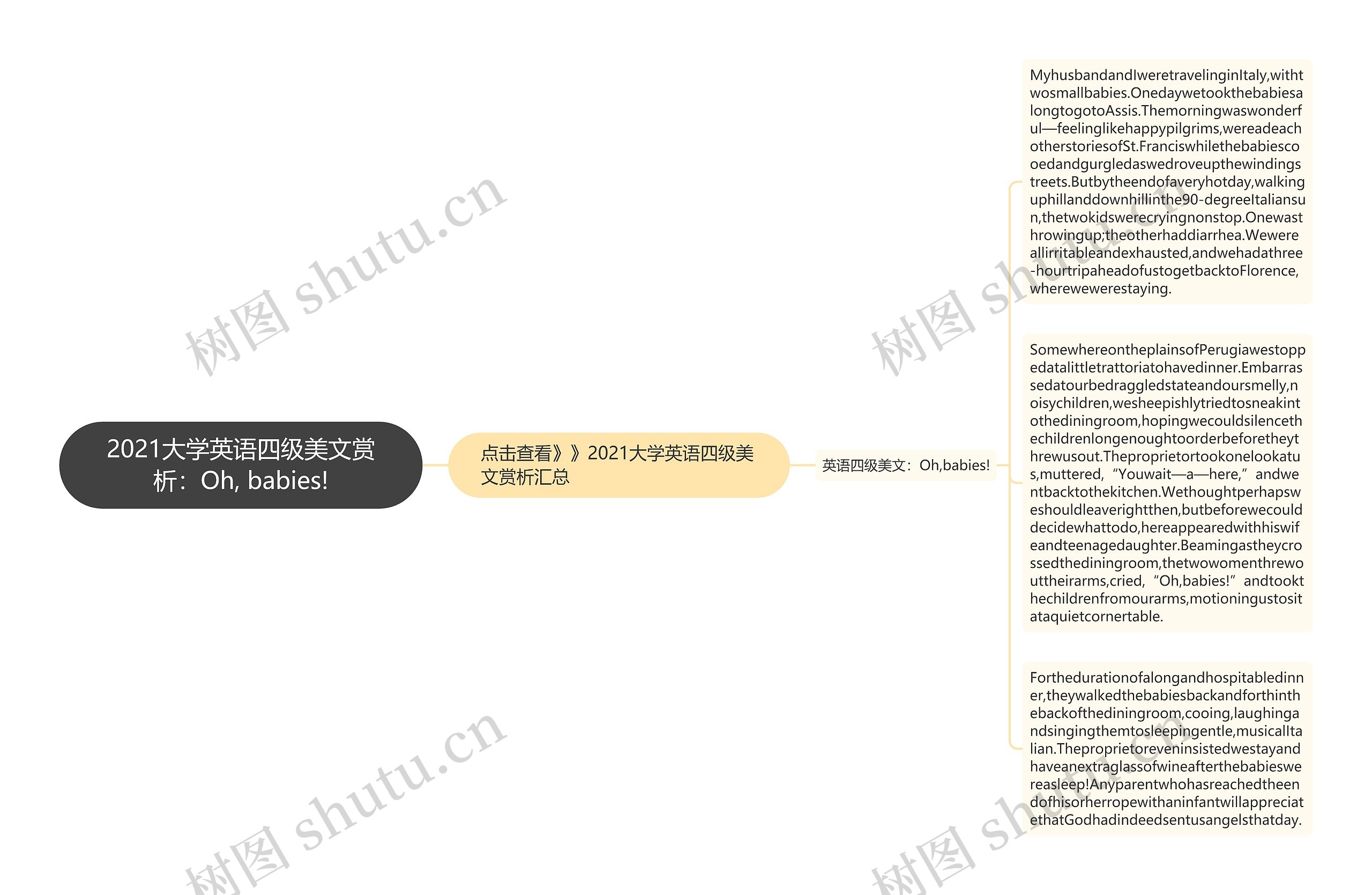 2021大学英语四级美文赏析：Oh, babies!