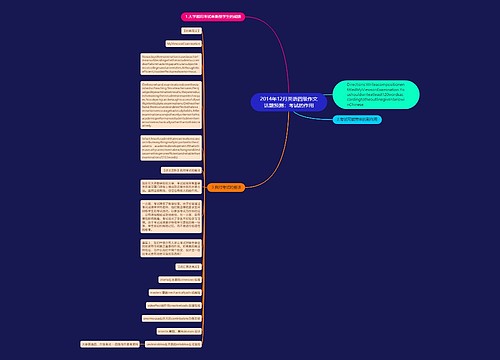 2014年12月英语四级作文话题预测：考试的作用