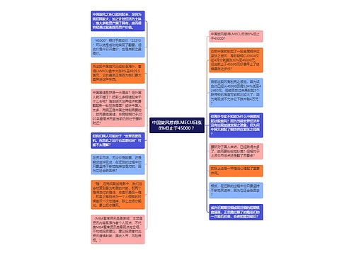 中国旋风惹得LMECU日涨8%但止于45000 ? 
