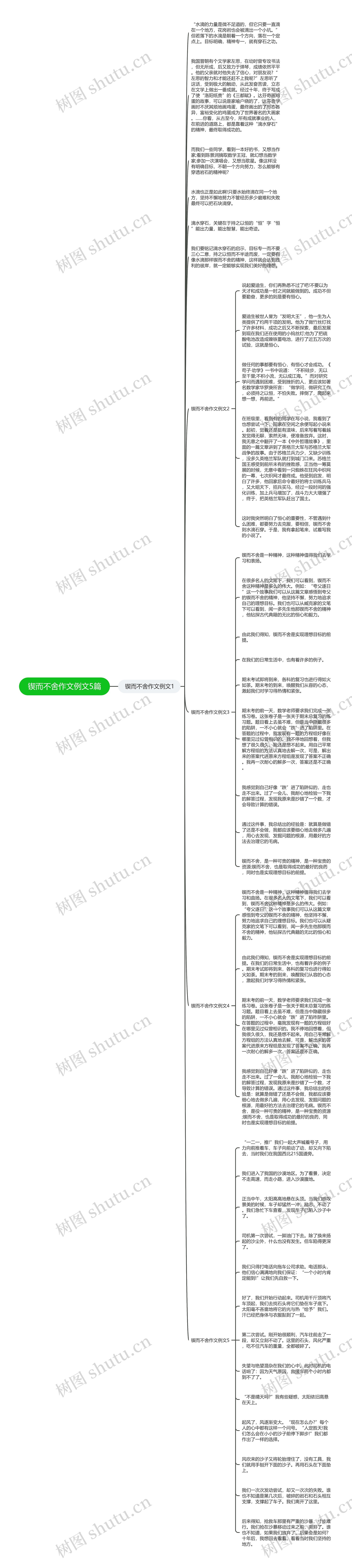 锲而不舍作文例文5篇