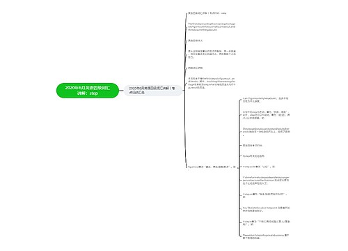 2020年6月英语四级词汇讲解：step
