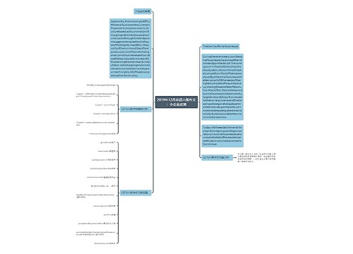2019年12月英语六级作文：小企业劣势