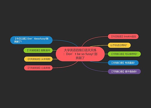 大学英语四级口语天天练:Don’t be so fussy! 别挑剔了 大学英语四级口语天天练:Don’t be so fussy! 别挑剔了