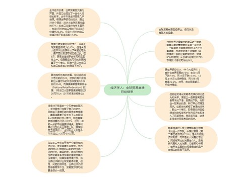 经济学人：全球贸易崩溃已经结束 