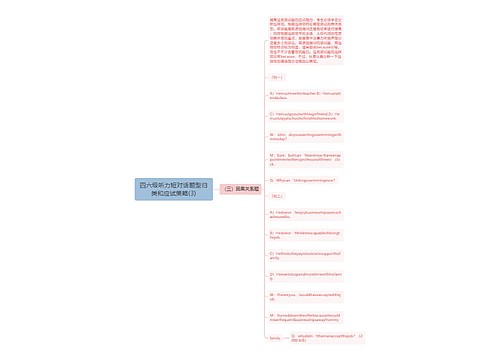 四六级听力短对话题型归类和应试策略(3)