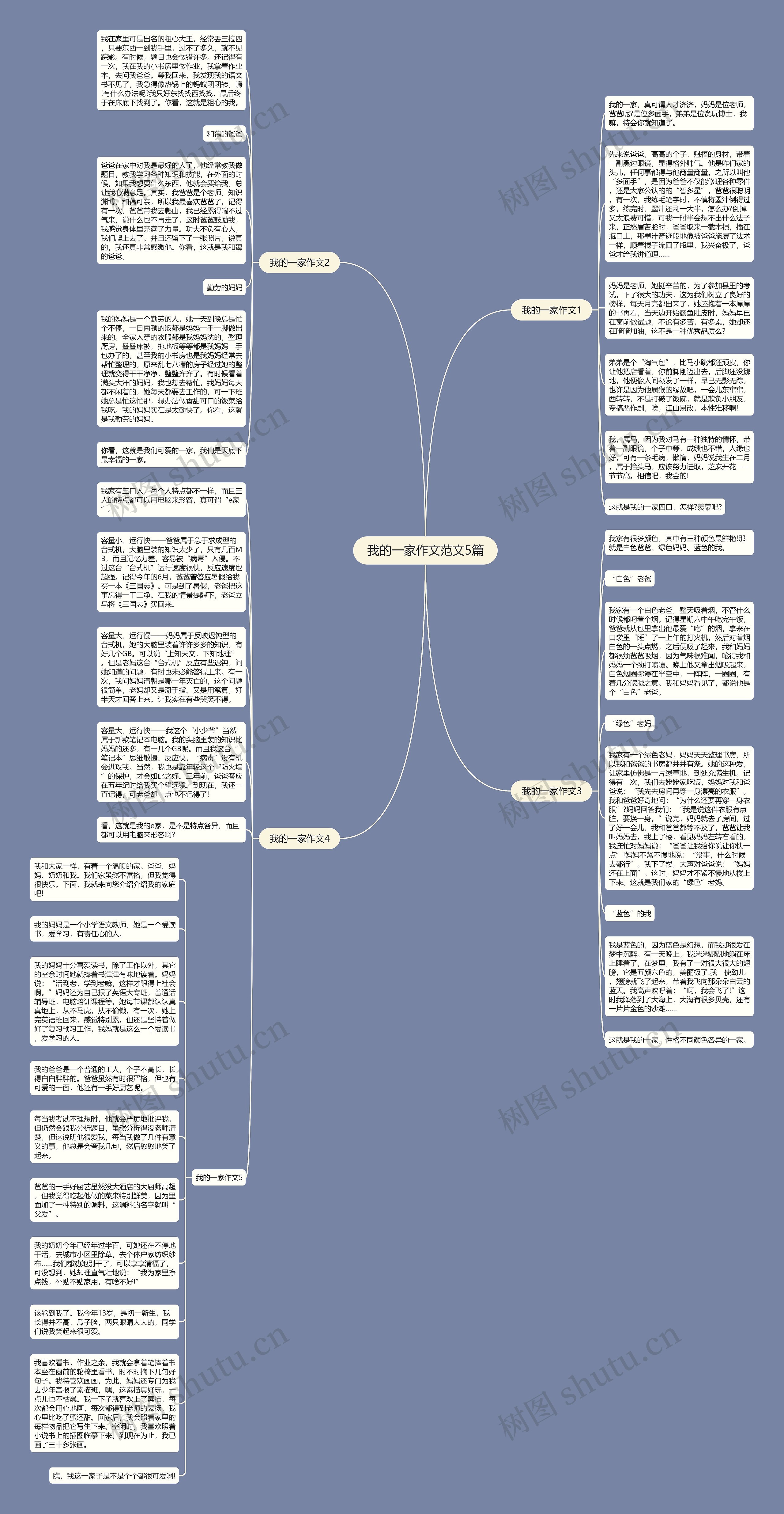 我的一家作文范文5篇