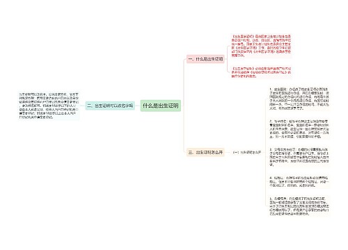 什么是出生证明