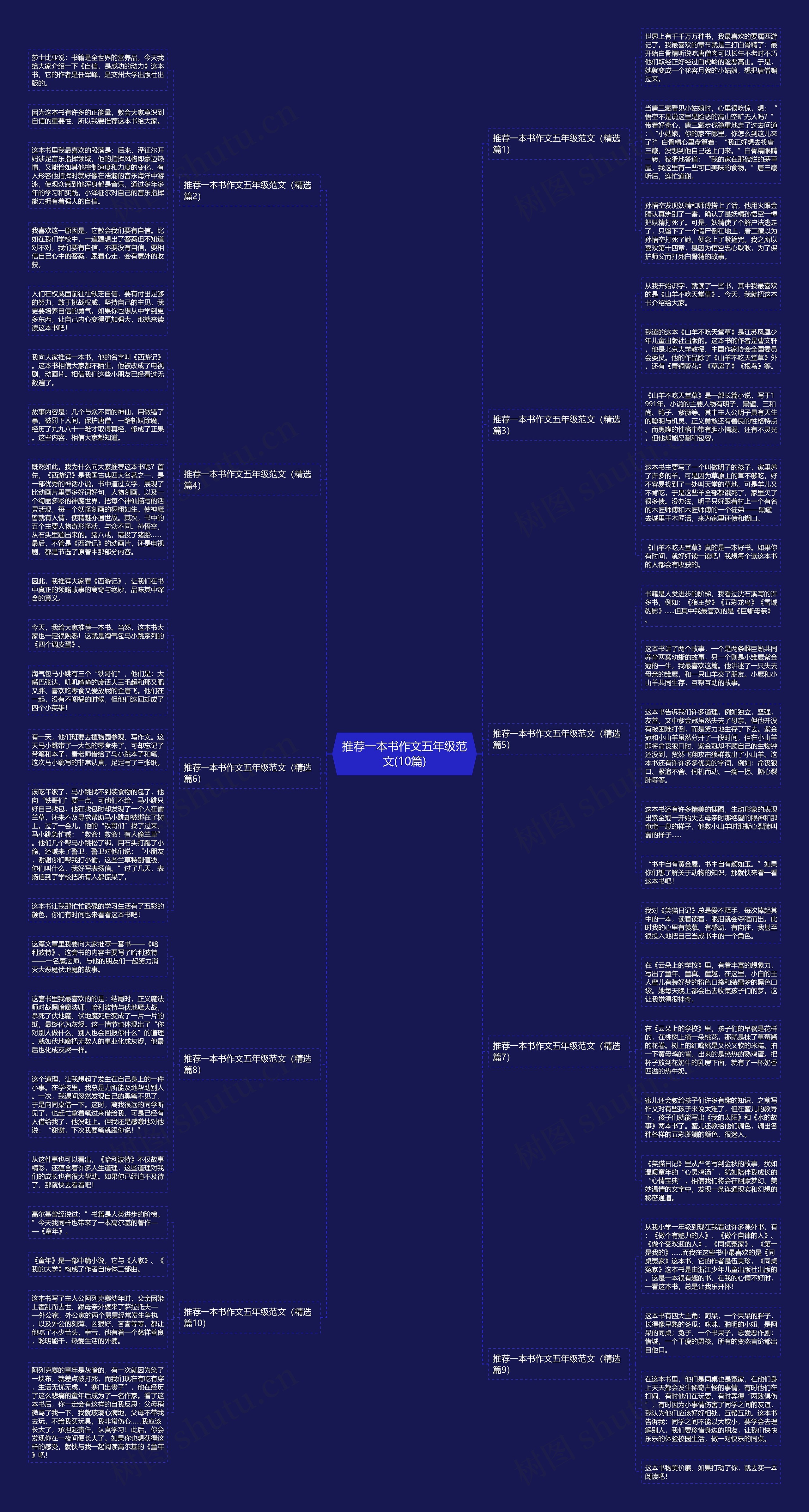 推荐一本书作文五年级范文(10篇)