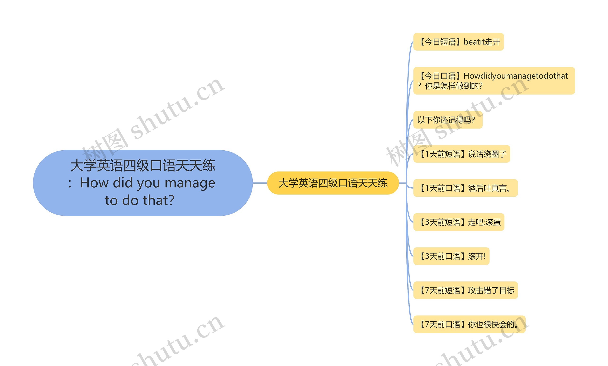 大学英语四级口语天天练：How did you manage to do that？