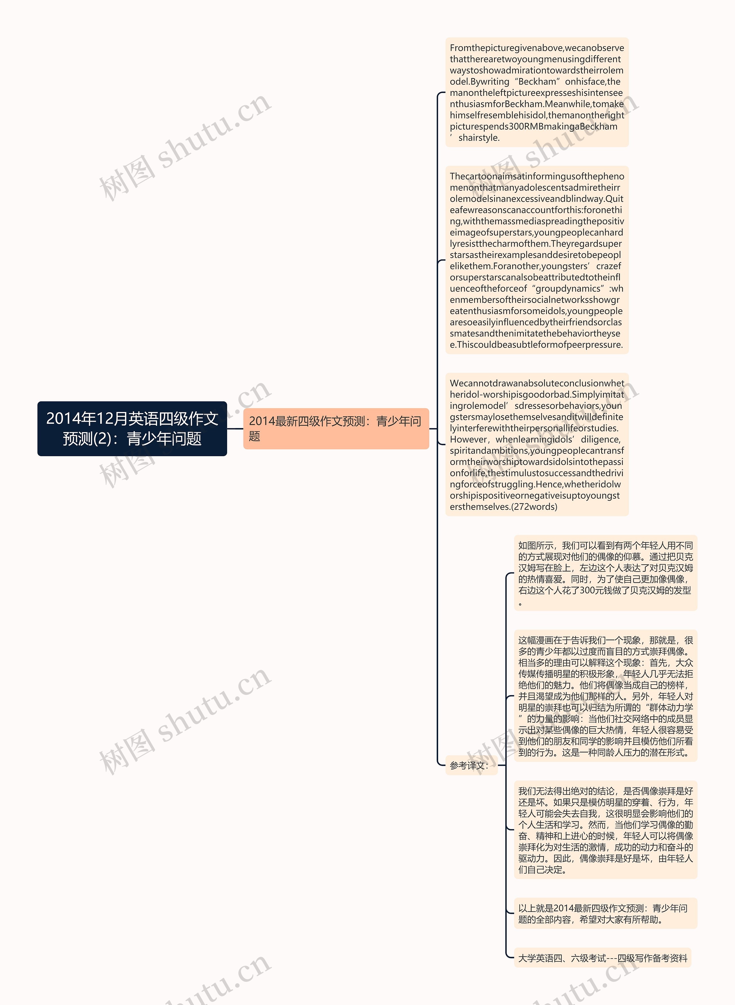 2014年12月英语四级作文预测(2)：青少年问题