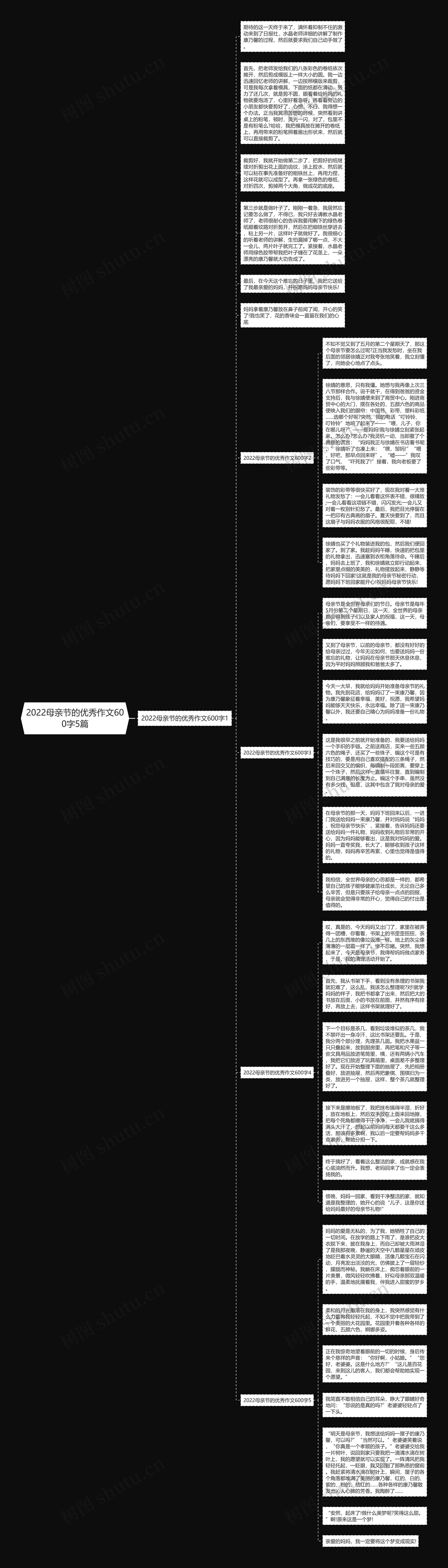 2022母亲节的优秀作文600字5篇