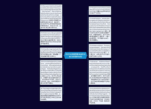 2022年英语四级考试作文复习好词好句(8)