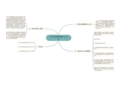 工商注册需要准备什么材料