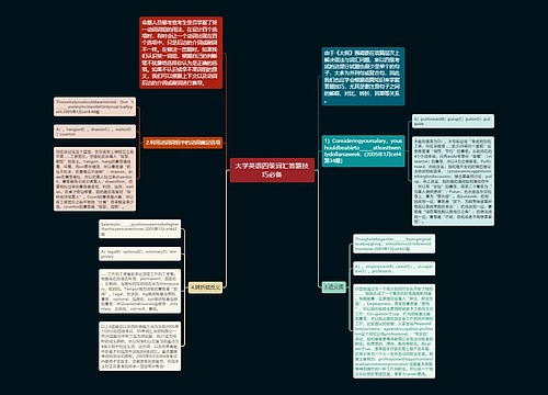 大学英语四级词汇答题技巧必备