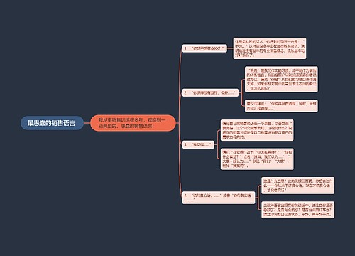 最愚蠢的销售语言 