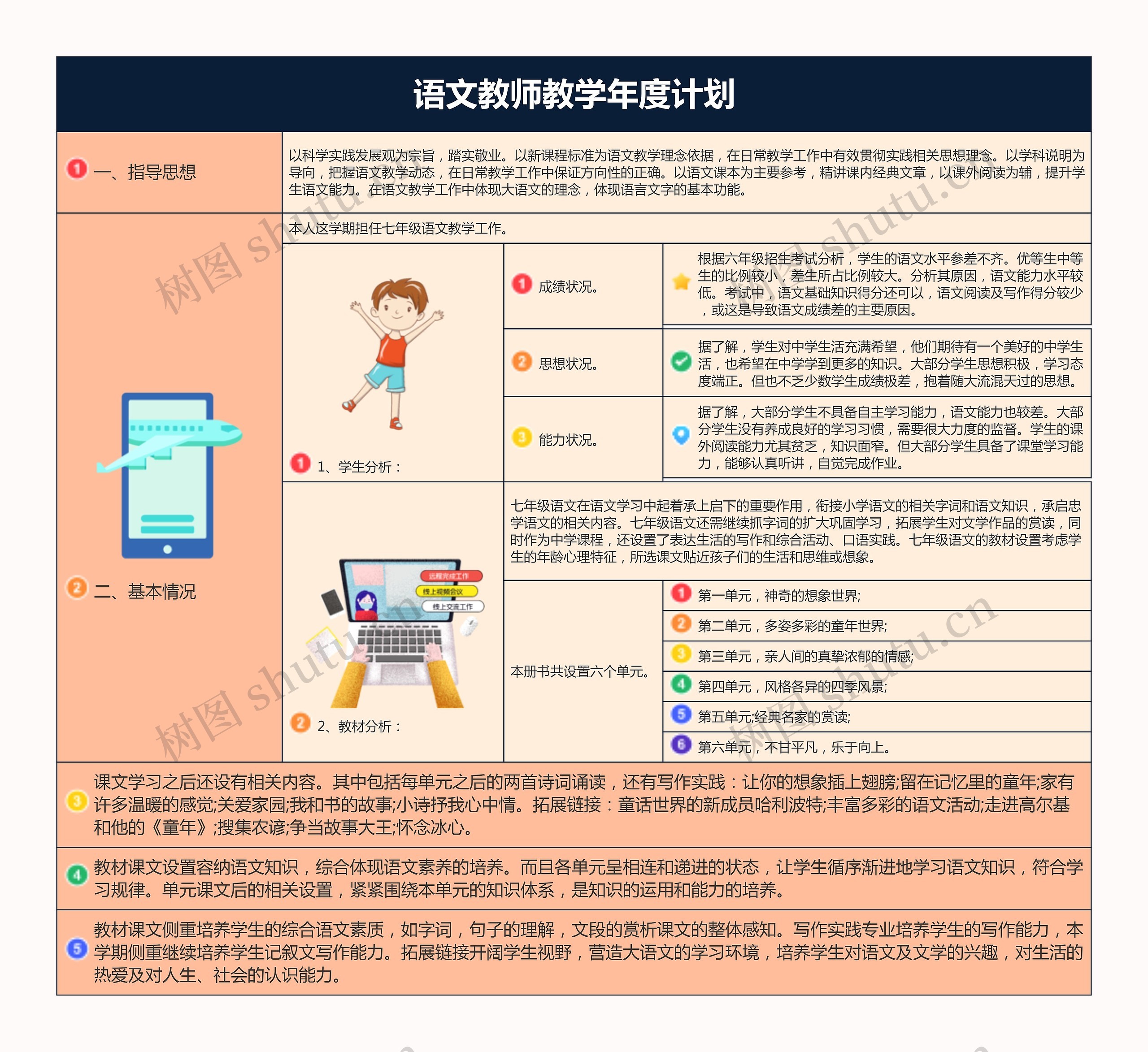 语文教师教学年度计划