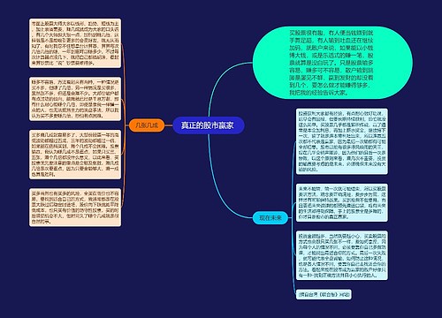 真正的股市赢家 