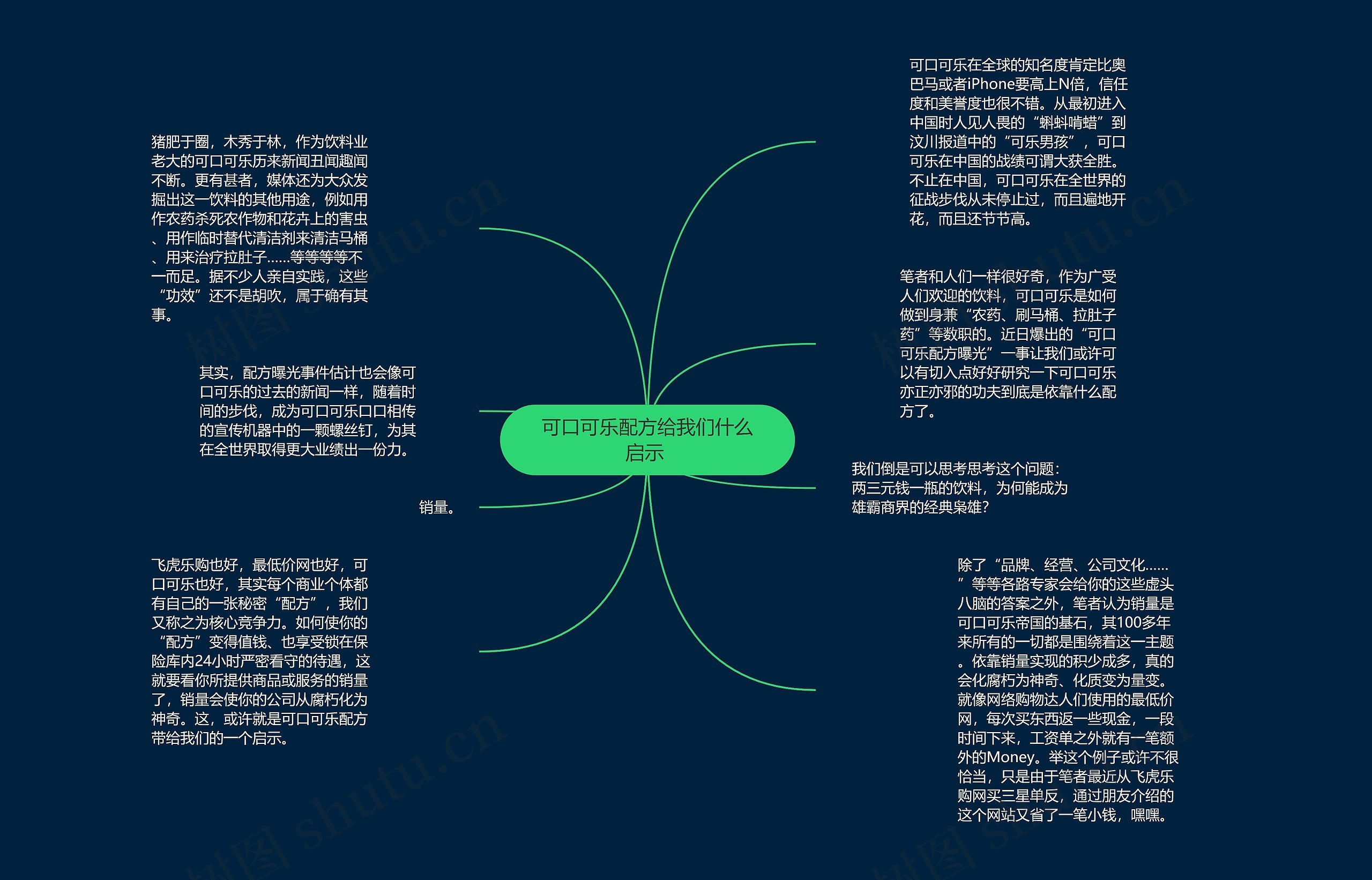 可口可乐配方给我们什么启示 
