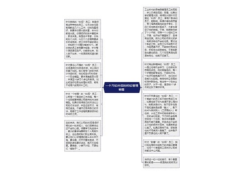 一个70后中层的80后管理秘籍 