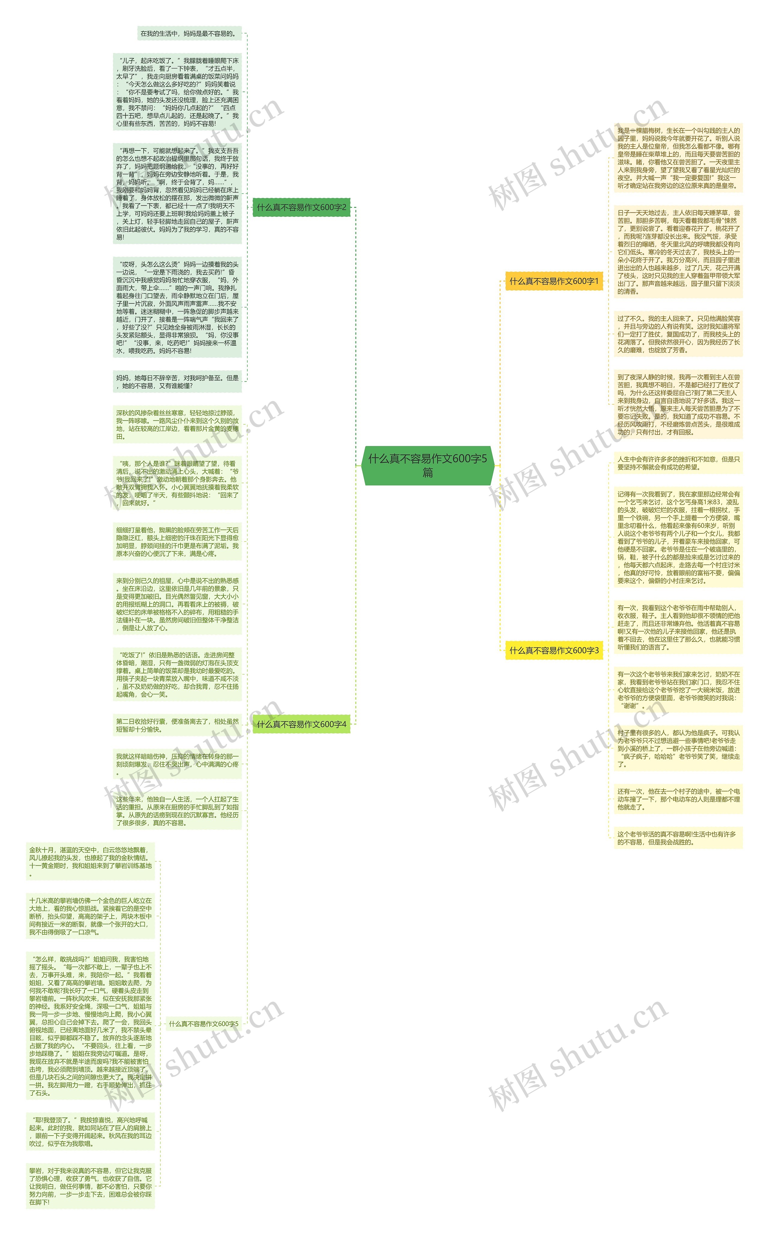 什么真不容易作文600字5篇