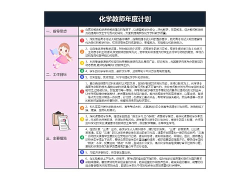 2023年化学教师年度计划