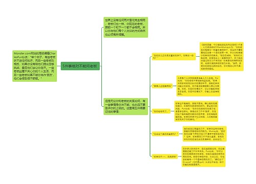 5件事绝对不能问老板 