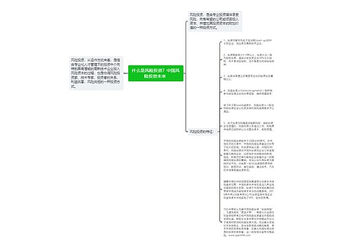 什么是风险投资？中国风险投资未来 