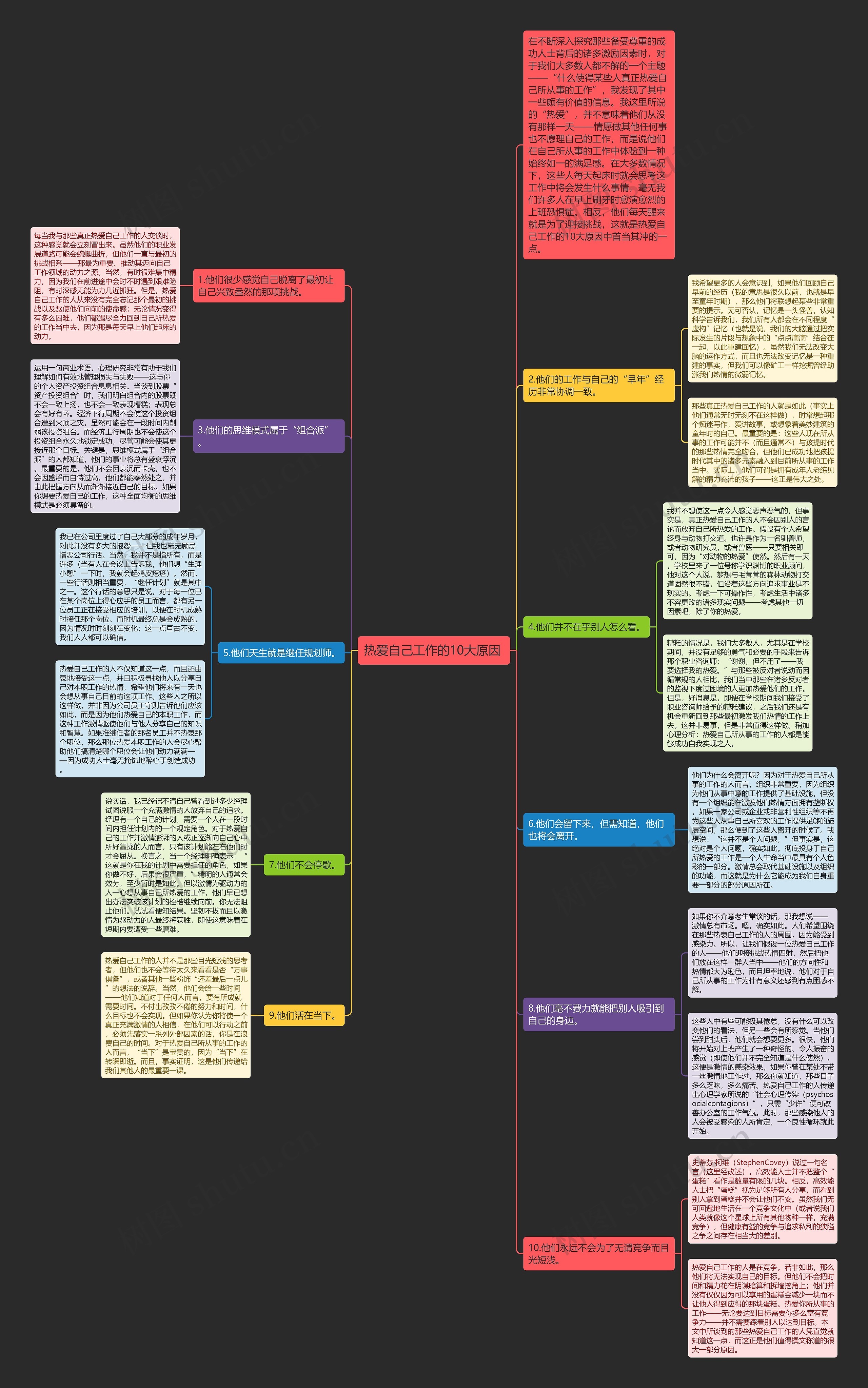 热爱自己工作的10大原因  热爱自己工作的10大原因
