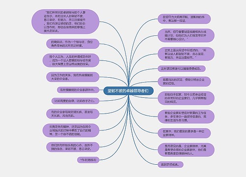 坚韧不拔的卓越领导者们 