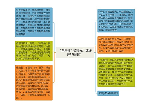 “车易拍”被曝光，或许并非祸事？ 