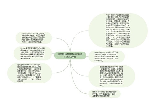 安格斯·迪顿荣获2015年诺贝尔经济学奖 