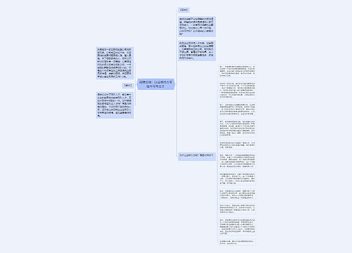 招聘总结：以诚相待方可选出可用之才 