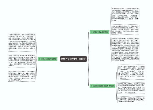 犹太人笑话中的经营智慧 