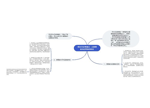 阿米巴经营模式：从管理者向经营者的转变 