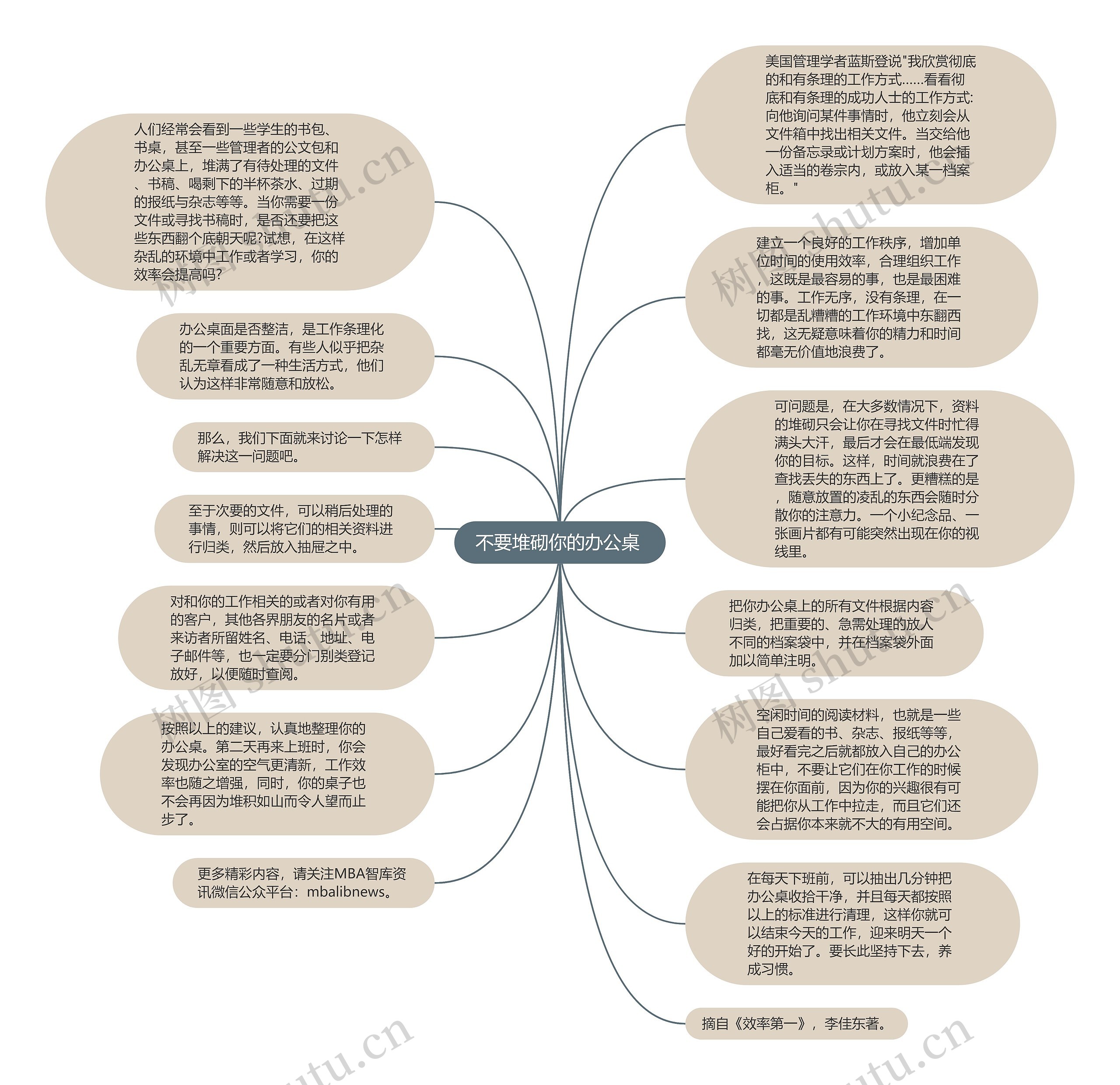 不要堆砌你的办公桌 