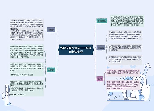 说明文写作素材——科技创新实例类